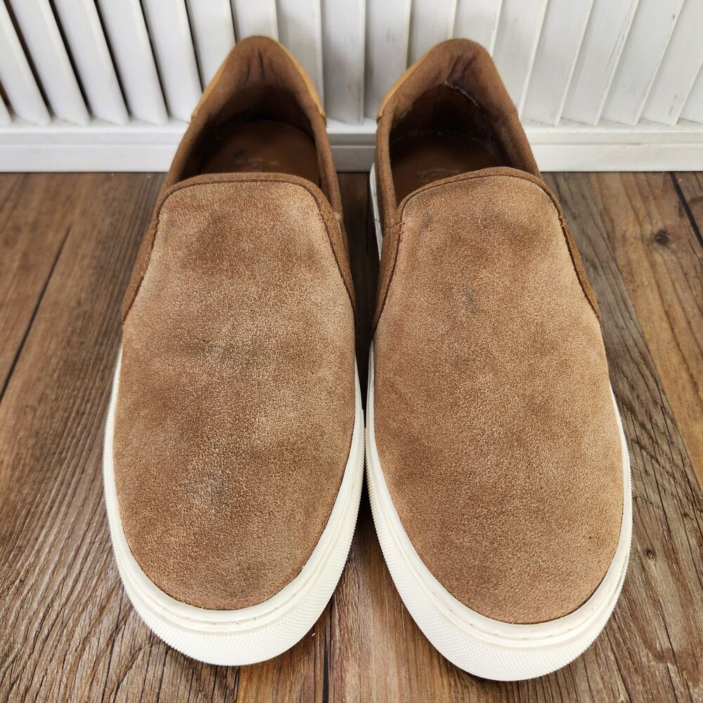 UGG Cahlvan Suede Slip-On Sneakers Womens Sz 8.5 Brown Fashion Low Shoes 1121613 - Picture 8 of 9